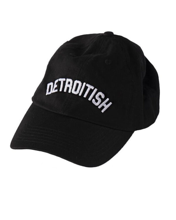 INK DETROIT DETROITISH DAD CAP - BLACK