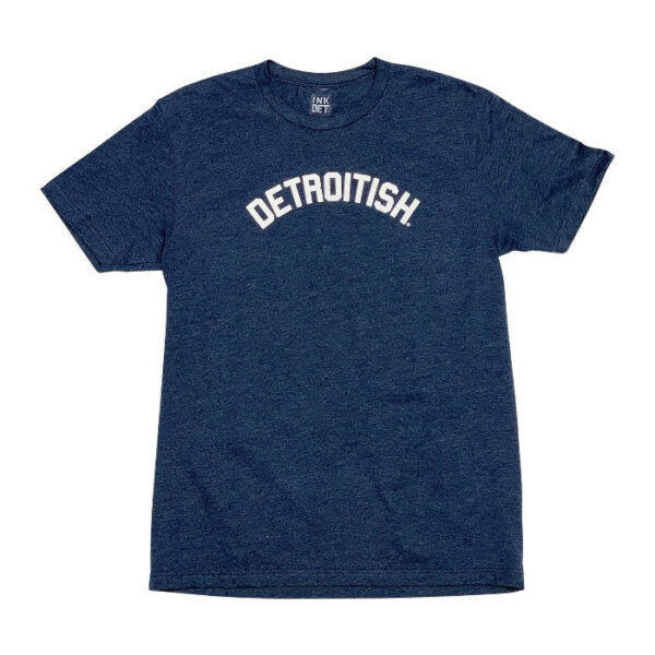 INK DETROIT DETROITISH T-SHIRT - NAVY