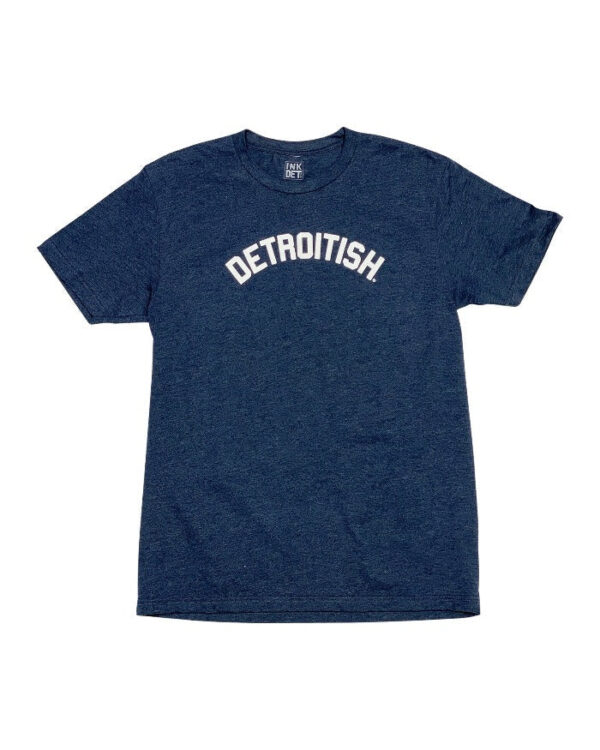 INK DETROIT DETROITISH T-SHIRT - NAVY