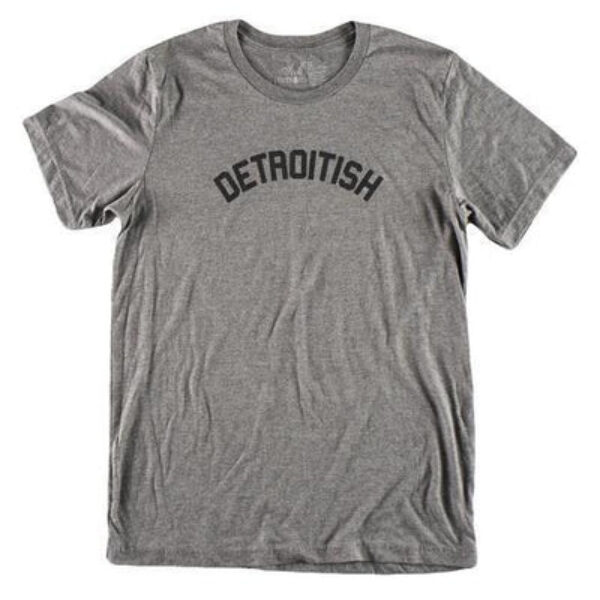 INK DETROIT DETROITISH TRI BLEND T-SHIRT - HEATHER GREY